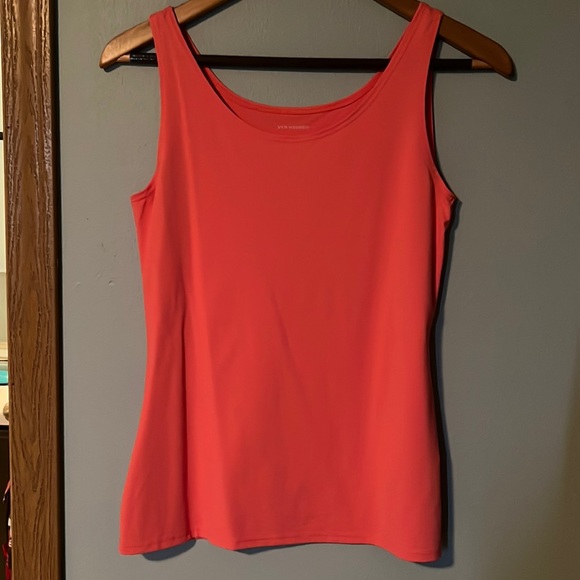Van Heusen salmon colored sleeveless blouse - Picture 1 of 2